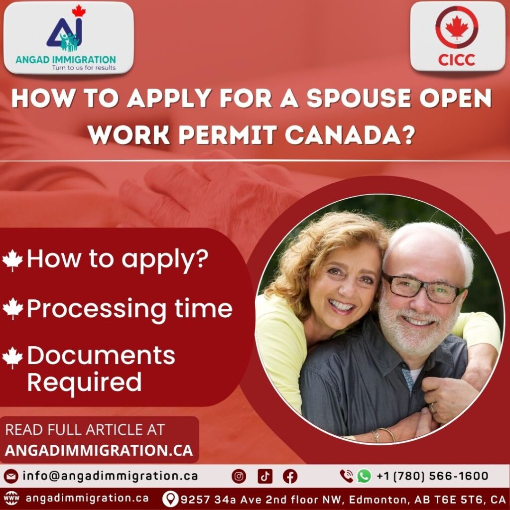 spouse open work permit Canada
