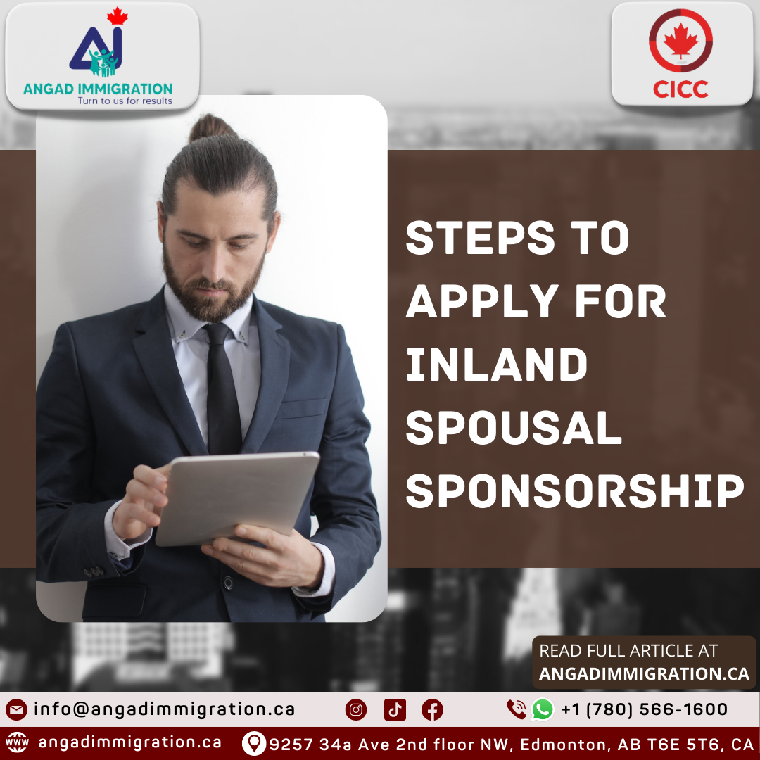 What are the steps to apply for Canada Inland spousal sponsorship?