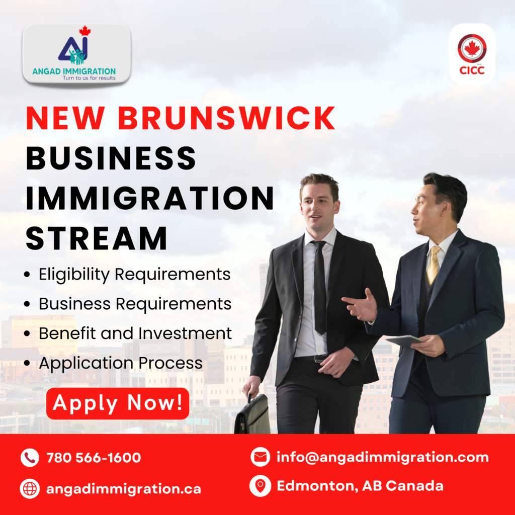 New Brunswick Business Immigration Stream