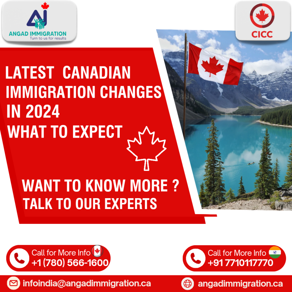 Canadian immigration changes 2024