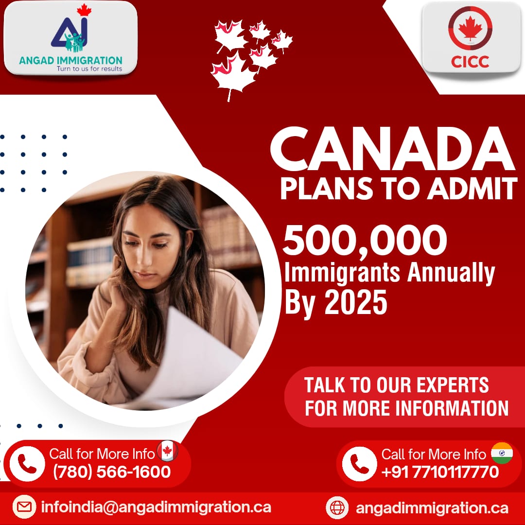 Canada Immigration Plan 2025: Canada Plans to Admit 500,000 Immigrants Annually by 2025